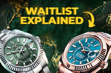 rolex waitlist how long